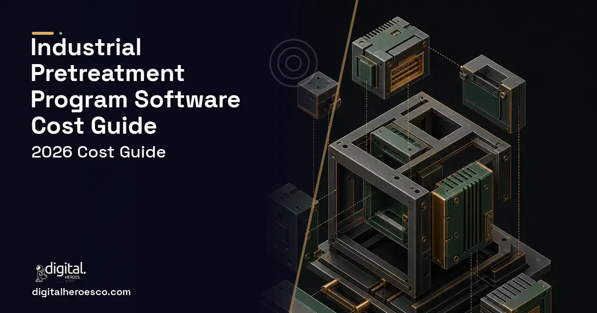 Custom Software Development software overview illustration for Industrial Pretreatment Program Software Cost Guide.