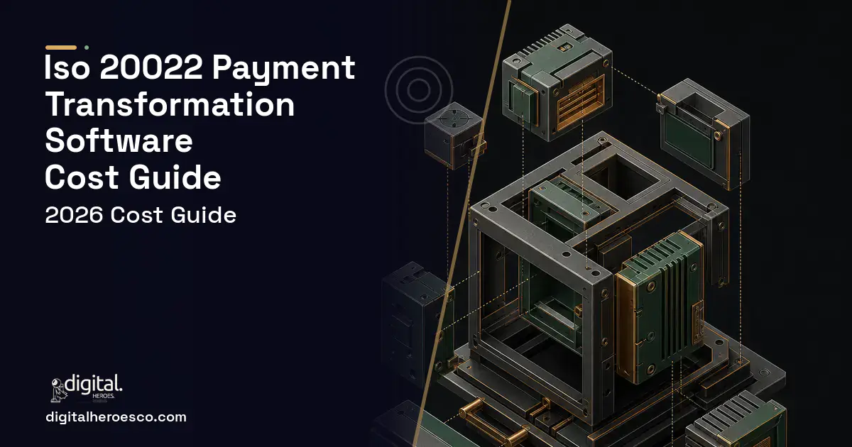 Custom Software Development software overview illustration for ISO 20022 Payment Transformation Software Cost Guide.