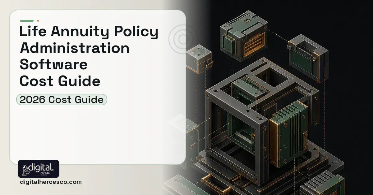 Custom Software Development software overview illustration for Life Annuity Policy Administration Software Cost Guide.