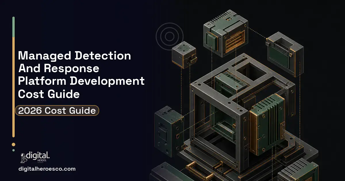 Custom software software overview illustration for Managed Detection AND Response Platform Development Cost Guide.