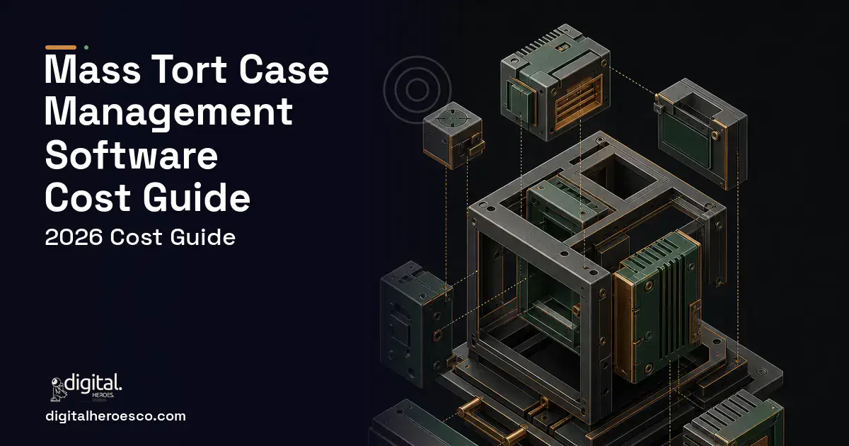 Custom Software Development software overview illustration for Mass Tort Case Management Software Cost Guide.
