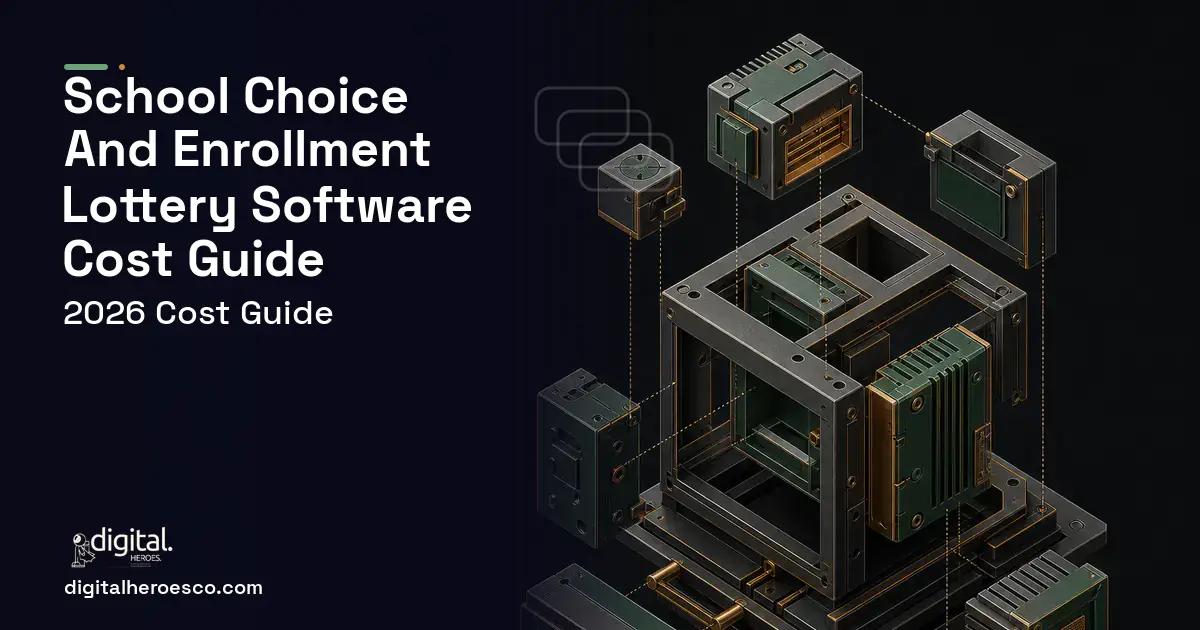 Custom Software Development software overview illustration for School Choice AND Enrollment Lottery Software Cost Guide.