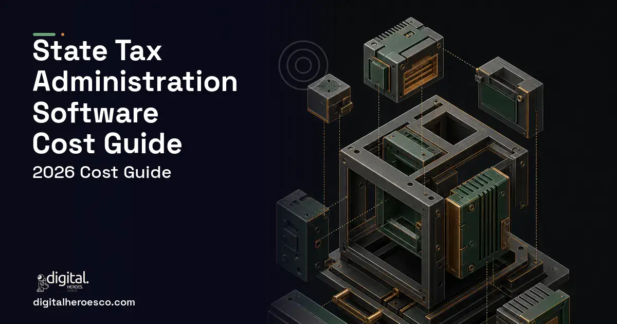 Custom Software Development software overview illustration for State TAX Administration Software Cost Guide.