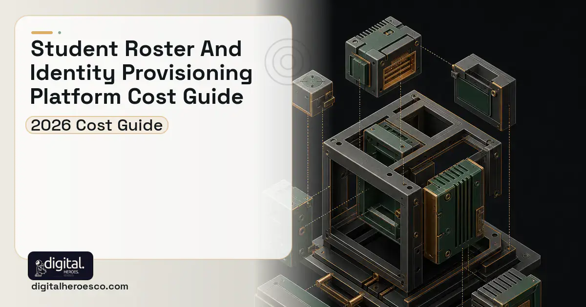 Custom software software overview illustration for Student Roster AND Identity Provisioning Platform Cost Guide.
