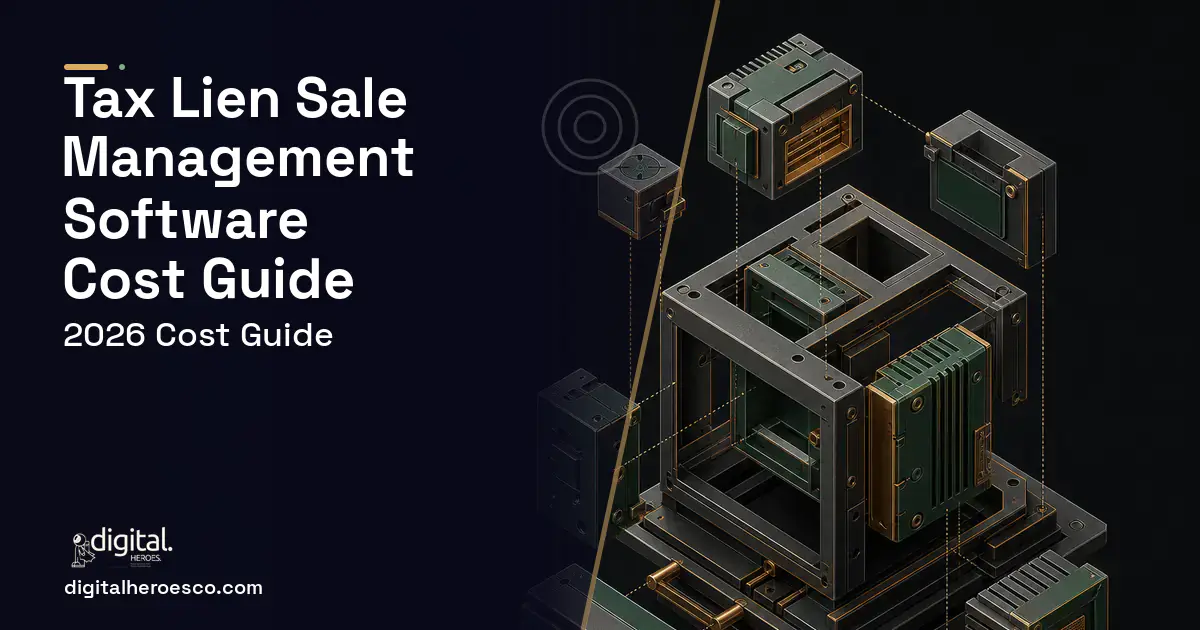 Custom Software Development software overview illustration for TAX Lien Sale Management Software Cost Guide.