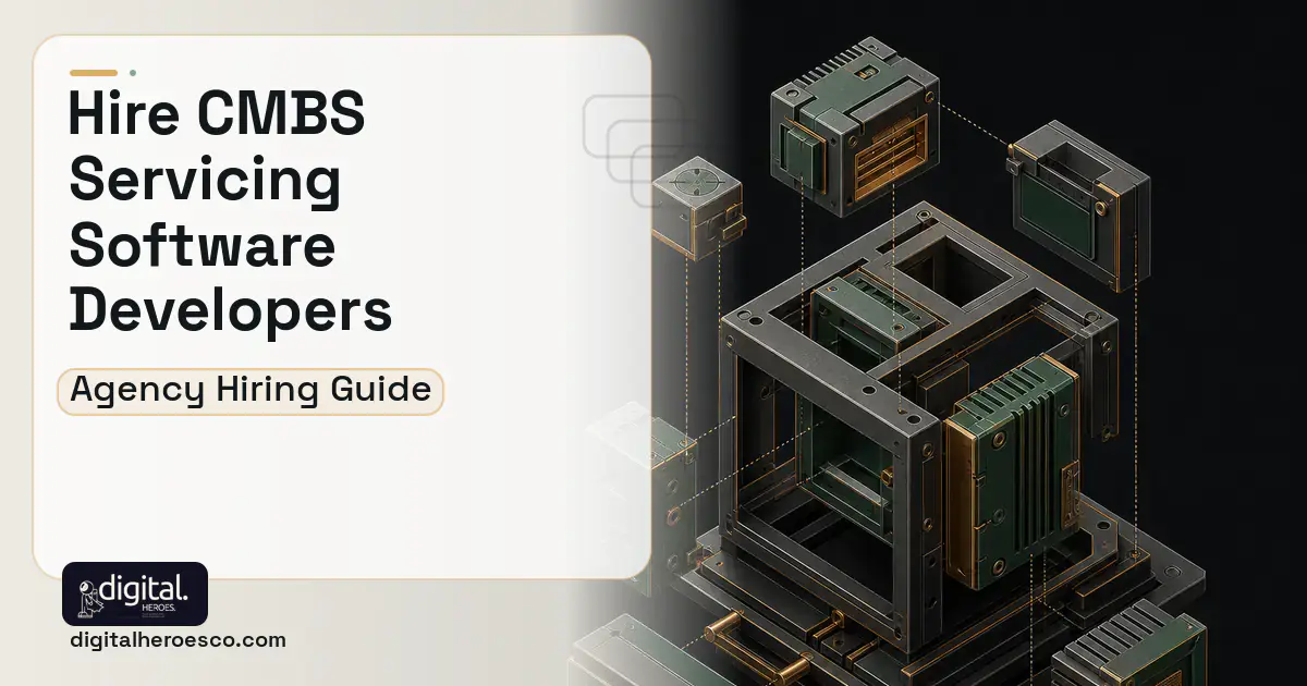 Custom Software Development software overview illustration for Cmbs Loan Servicing Software.