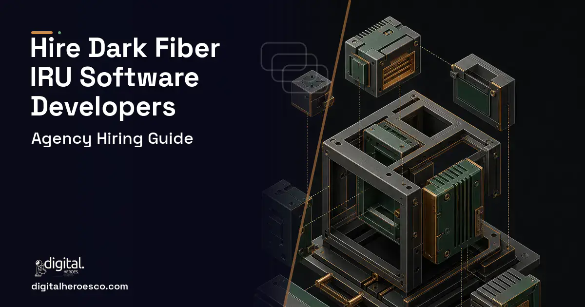 Custom Software Development software overview illustration for How to Hire a Dark Fiber IRU Management Software Company.