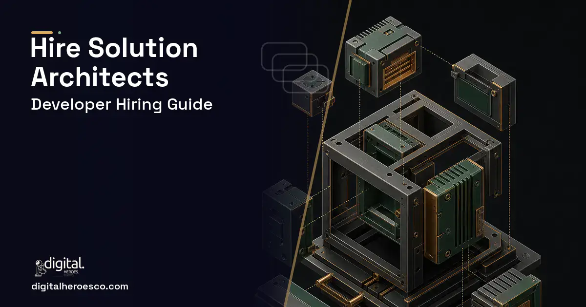 Custom Software Development software overview illustration for Hire Solution Architects.