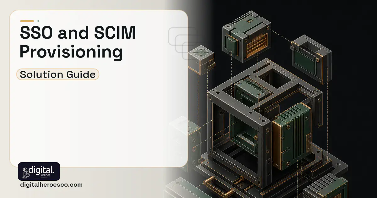 Custom Software Development software overview illustration for Custom Software With SSO and SCIM User Provisioning.