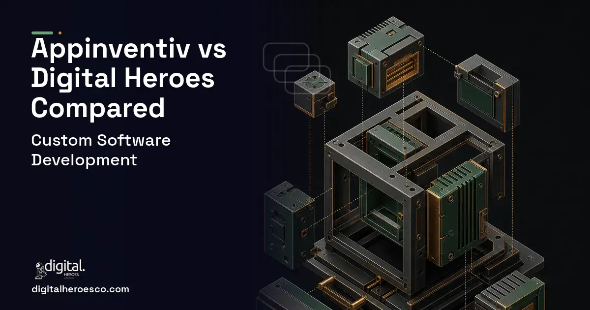 Custom Software Development software overview illustration for Appinventiv Head to Head Comparison.