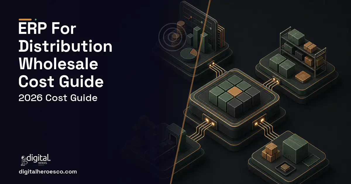 ERP Development software overview illustration for ERP FOR Distribution Wholesale Cost Guide.
