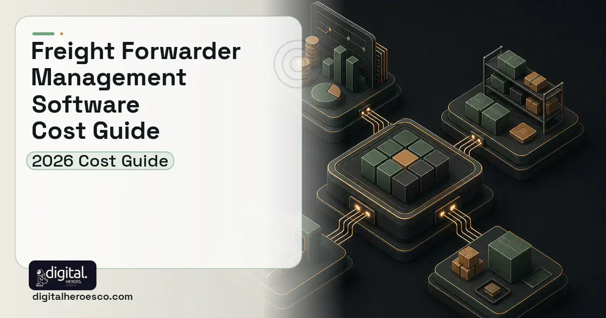 ERP Development software overview illustration for Freight Forwarder Management Software Cost Guide.