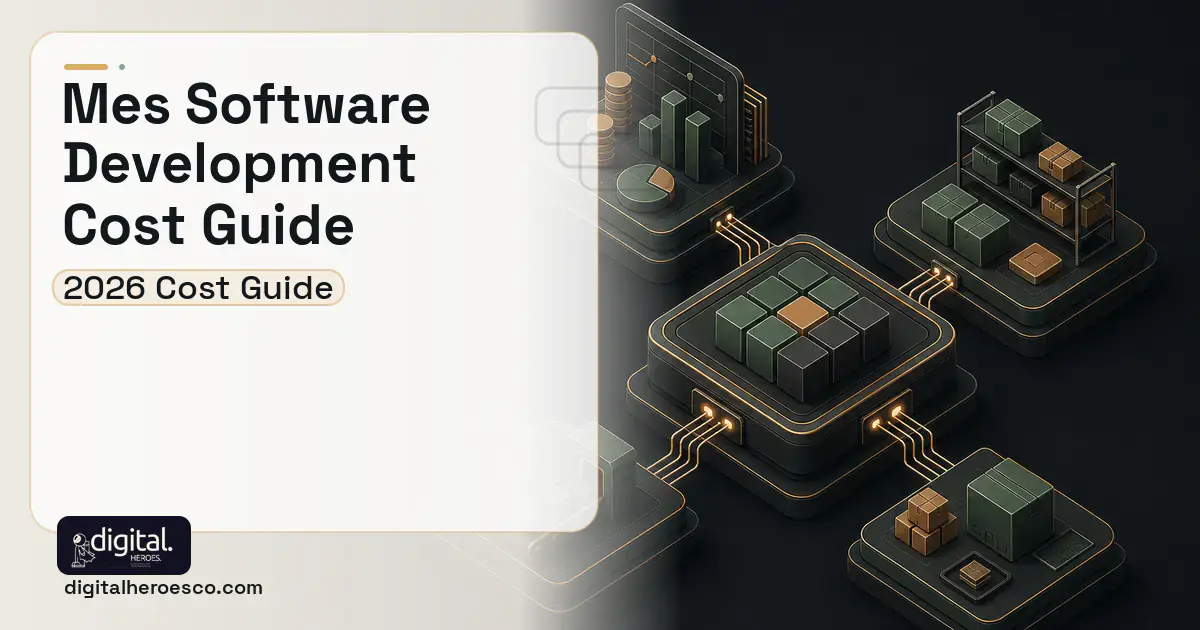 ERP Development software overview illustration for MES Software Development Cost Guide.