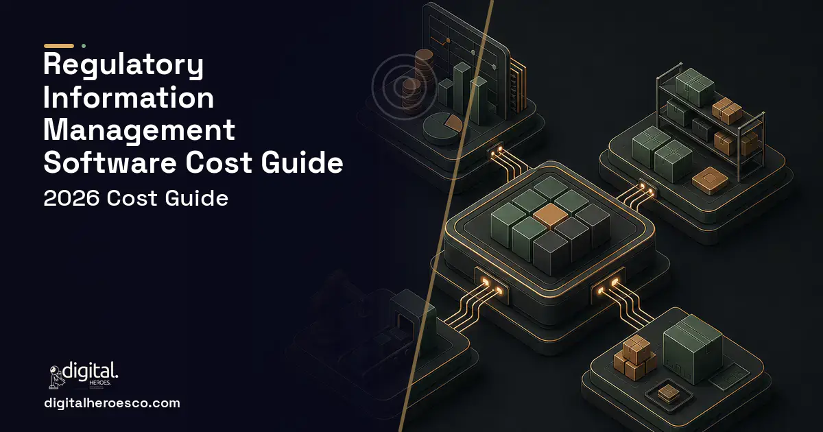 ERP Development software overview illustration for Regulatory Information Management Software Cost Guide.