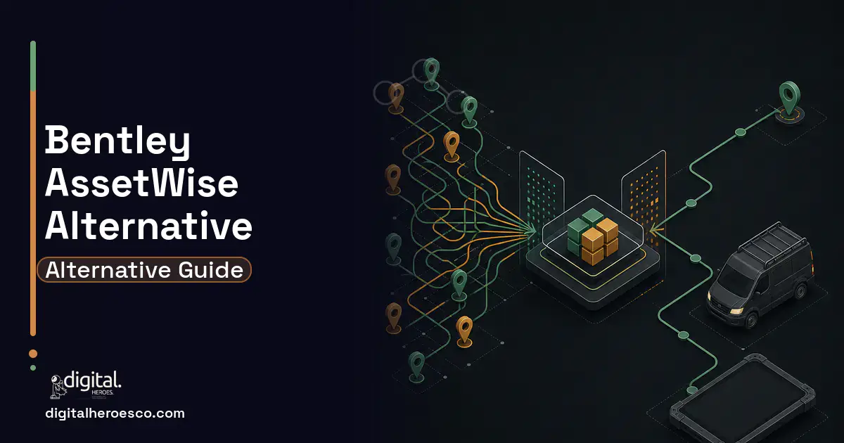 Field Service Software workflow illustration for Bentley AssetWise Alternatives.