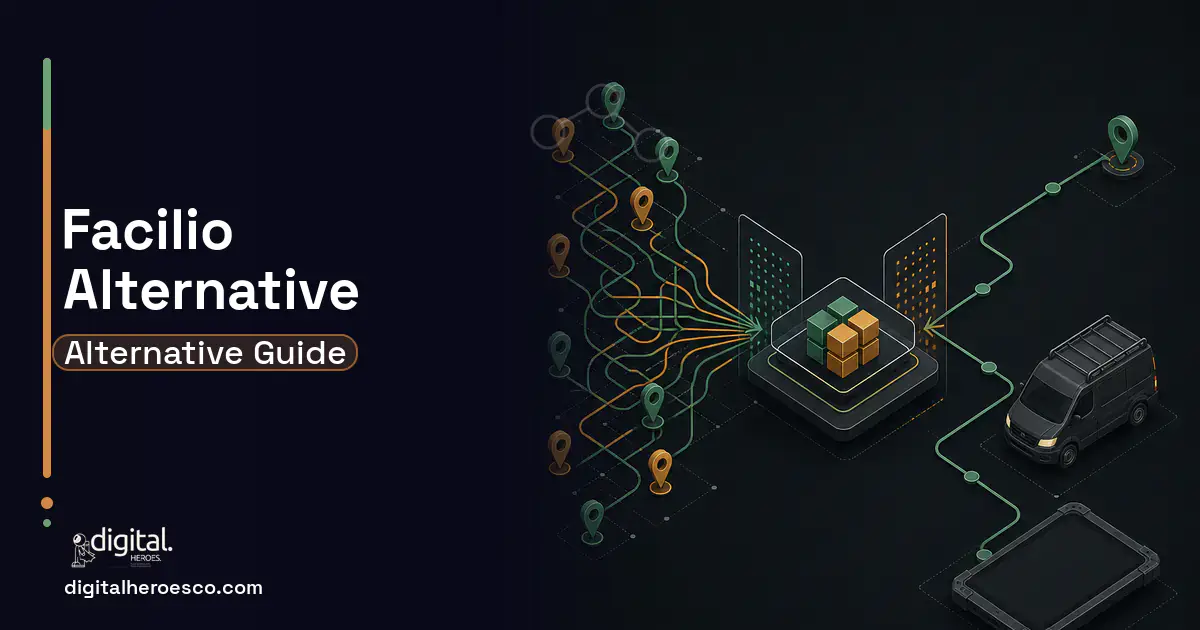 Field Service Software workflow illustration for Facilio Alternative.