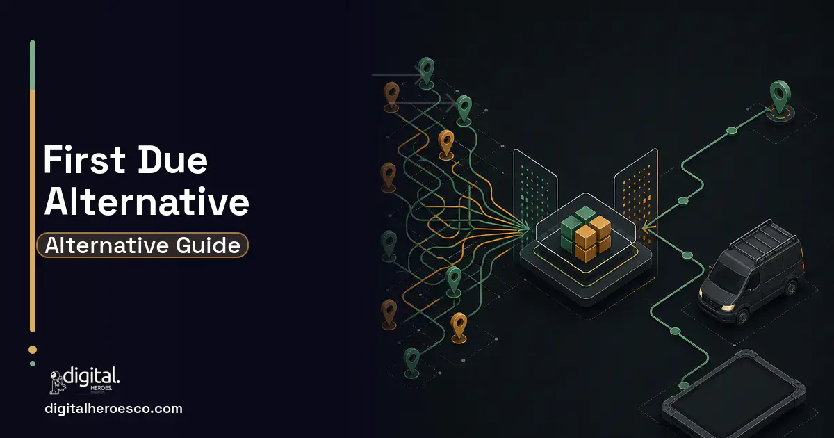 Field Service Software workflow illustration for First Due Alternatives for Fire Departments.