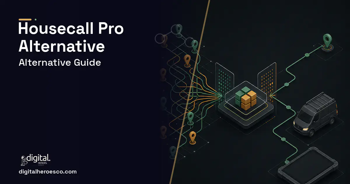 Field Service Software workflow illustration for Housecall Pro Alternative.