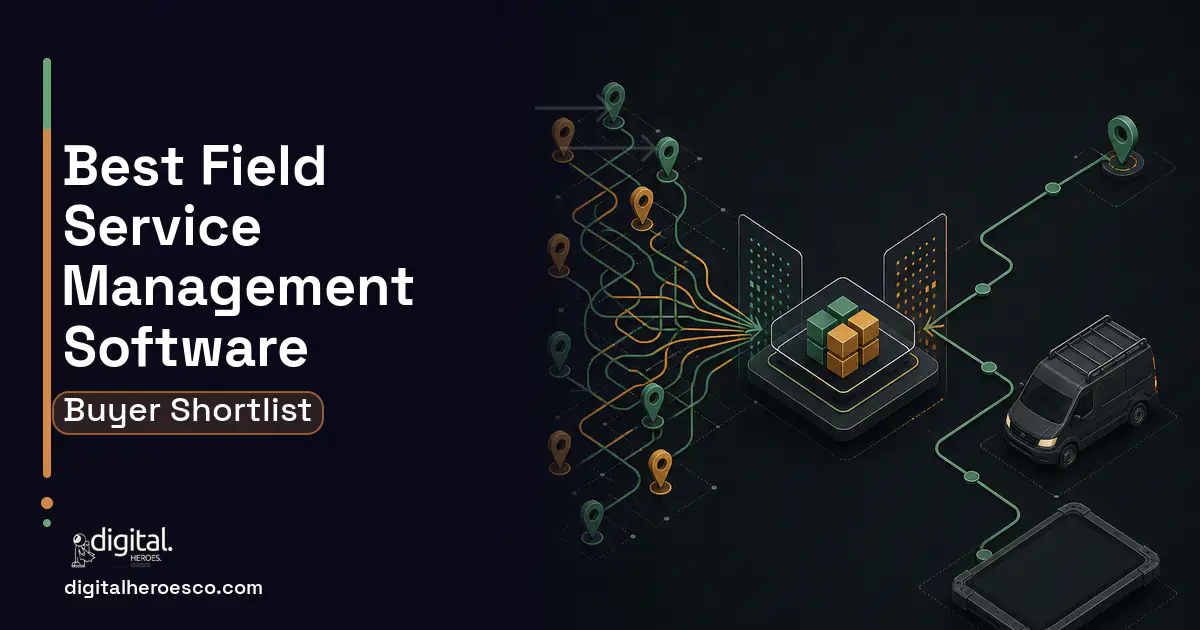 Field Service Software workflow illustration for Best Field Service Management Software for 2026.