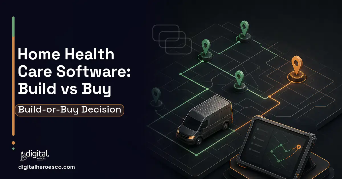 Field Service Software software overview illustration for Home Health Care Software Build vs Buy Guide.