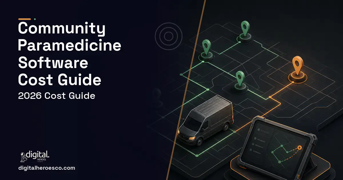 Field Service Software software overview illustration for Community Paramedicine Software Cost Guide.