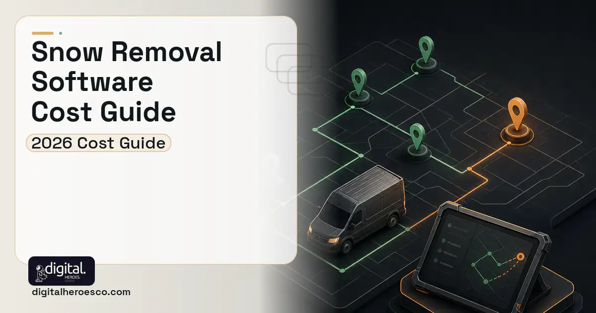 Field Service Software software overview illustration for Snow Removal Software Cost Guide.