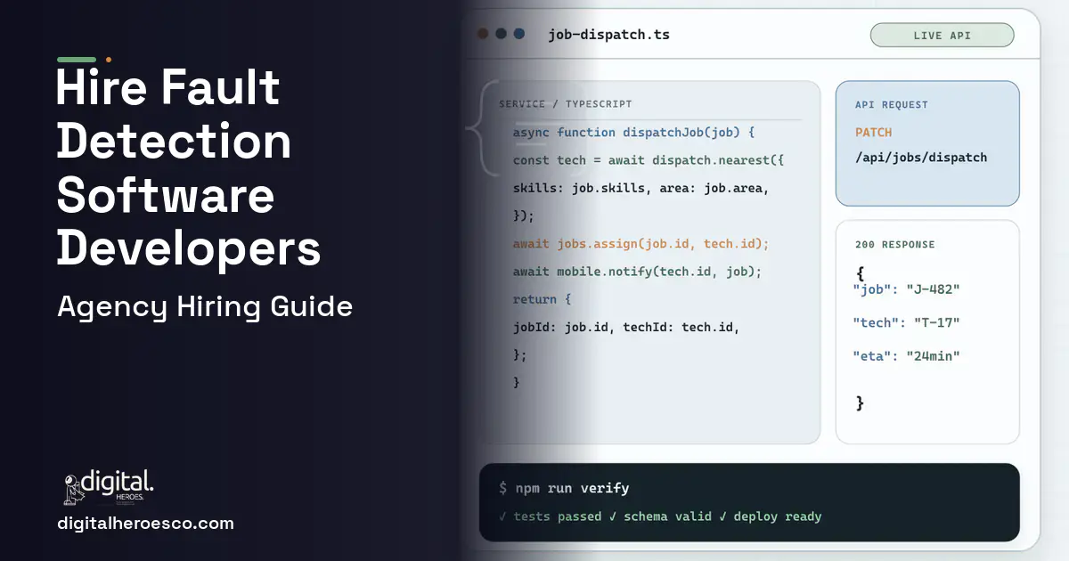 Field Service Software code editor and API illustration for Building Automation Fault Detection Software.