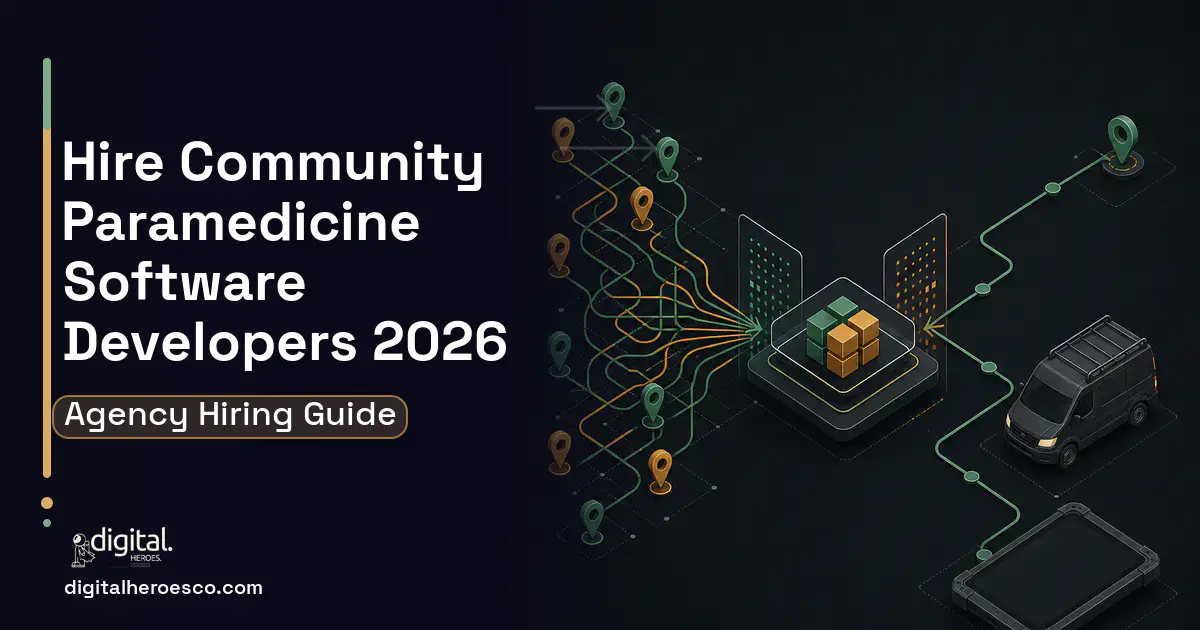 Field Service Software workflow illustration for How to Hire a Community Paramedicine Software Development Company.