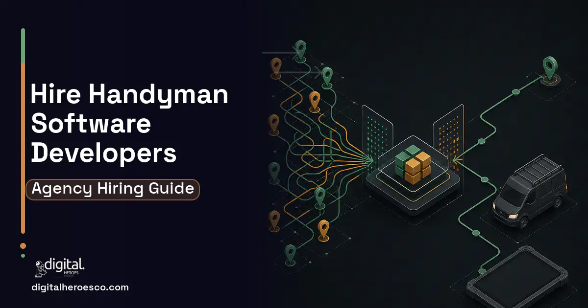 Field Service Software workflow illustration for How to Hire a Handyman Service Software Development Company.