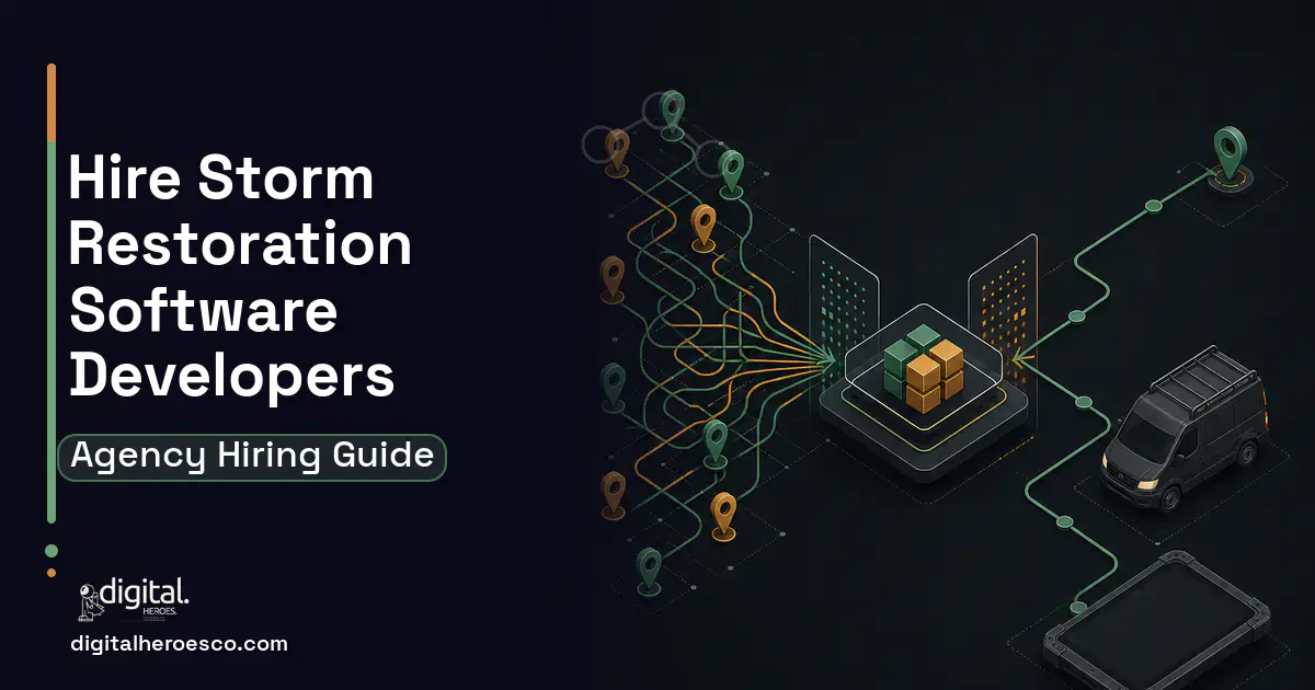 Field Service Software workflow illustration for How to Hire a Storm Restoration and Mutual Aid Software Company.