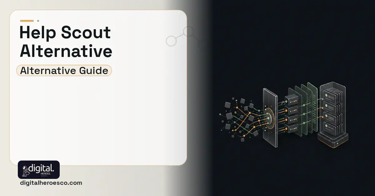 Helpdesk Software workflow illustration for Help Scout Alternative.