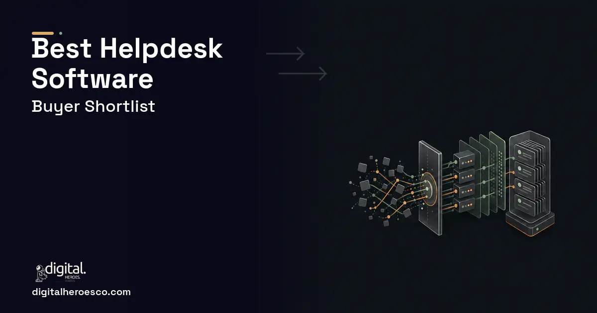 Helpdesk Software workflow illustration for Best Helpdesk Software in 2026.