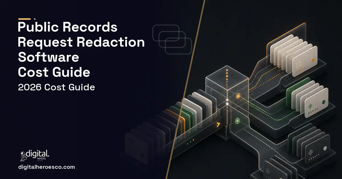 Helpdesk Software software overview illustration for Public Records Request Redaction Software Cost Guide.