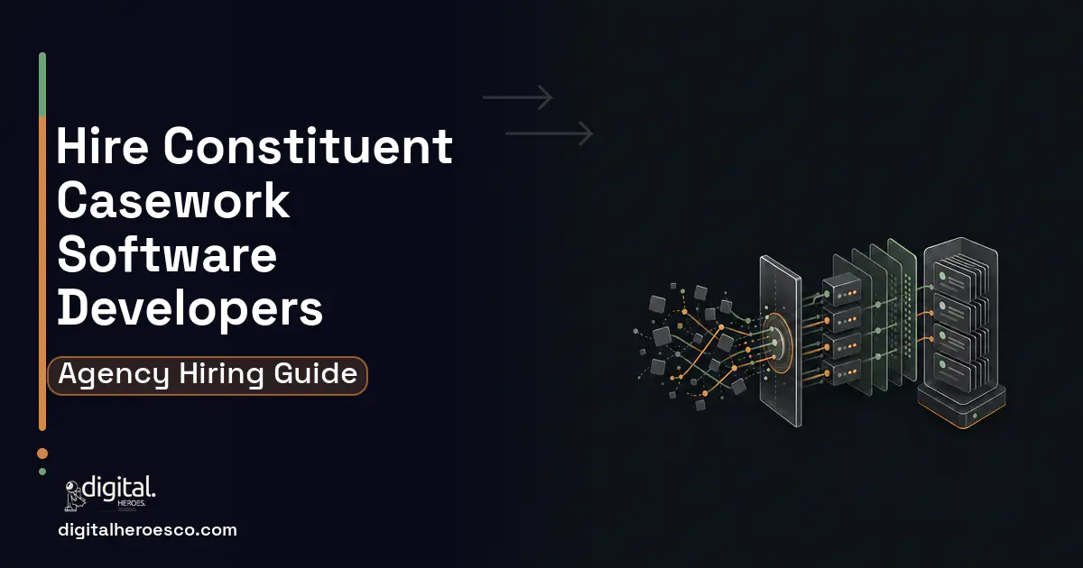 Helpdesk Software workflow illustration for How to Hire a Constituent Casework Software Development Company.