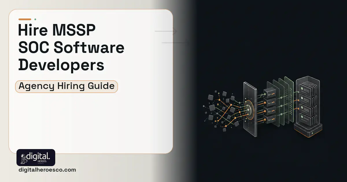 Helpdesk Software workflow illustration for How to Hire an MSSP Operations Software Development Company.