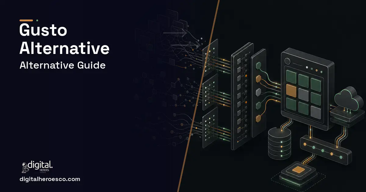 HR Software Development workflow illustration for Gusto Alternative.