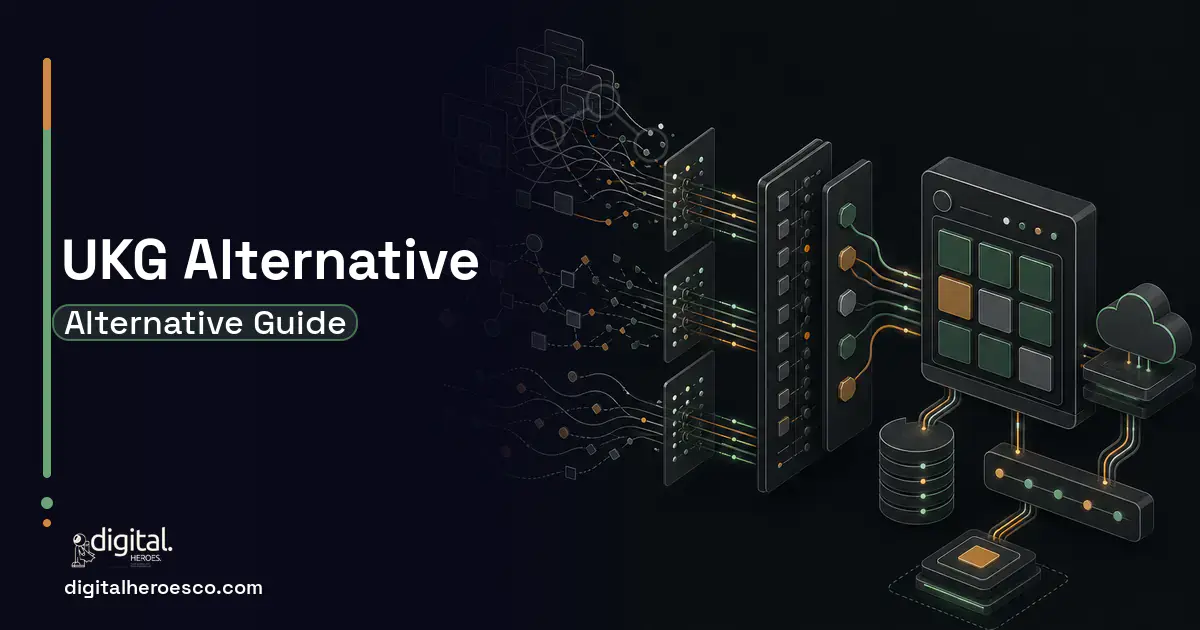HR Software Development workflow illustration for UKG Alternatives for Shift Based Employers.