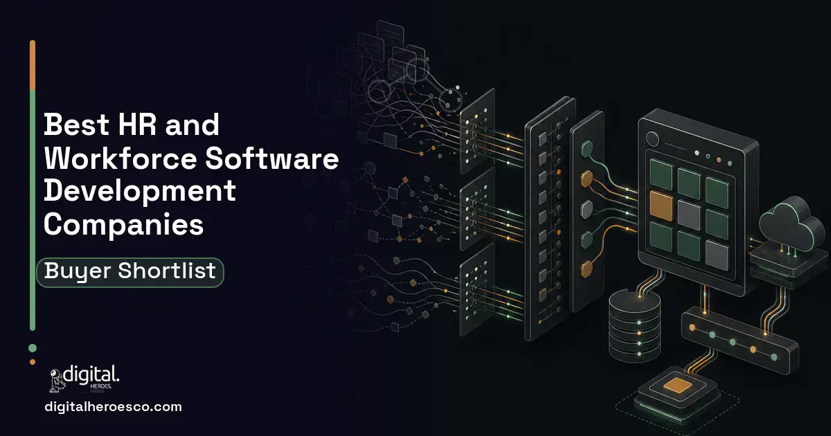 HR Software Development workflow illustration for Best HR and Workforce Software Development Companies.