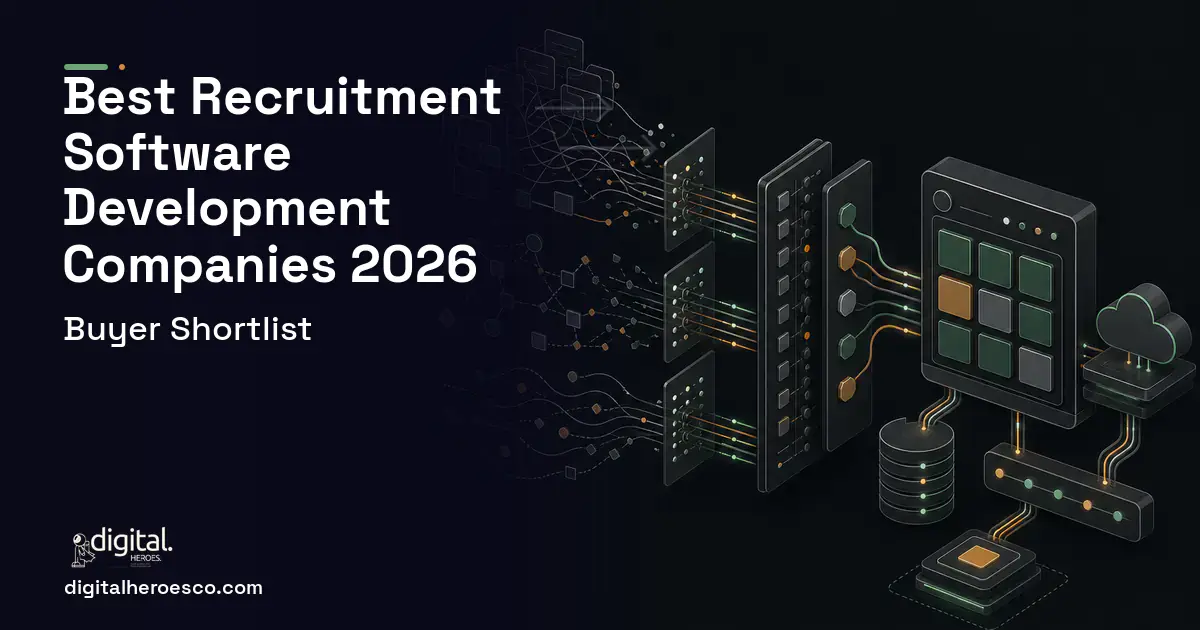 HR Software Development workflow illustration for Best Recruitment Software Development Companies 2026.