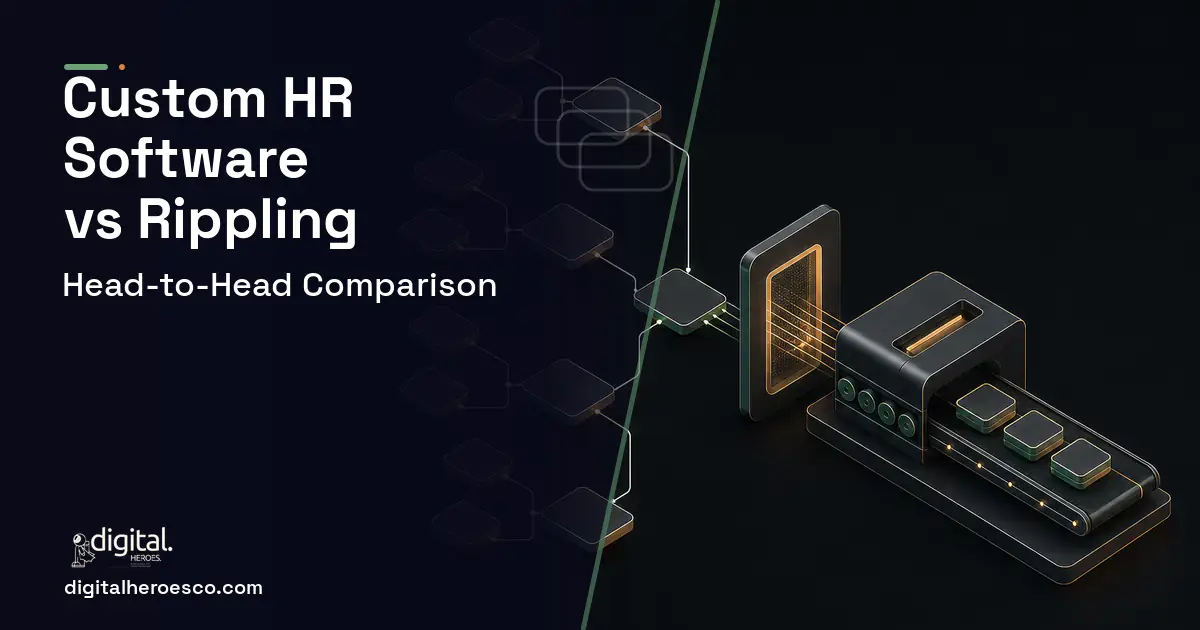 HR Software Development software overview illustration for Custom HR Software vs Rippling.