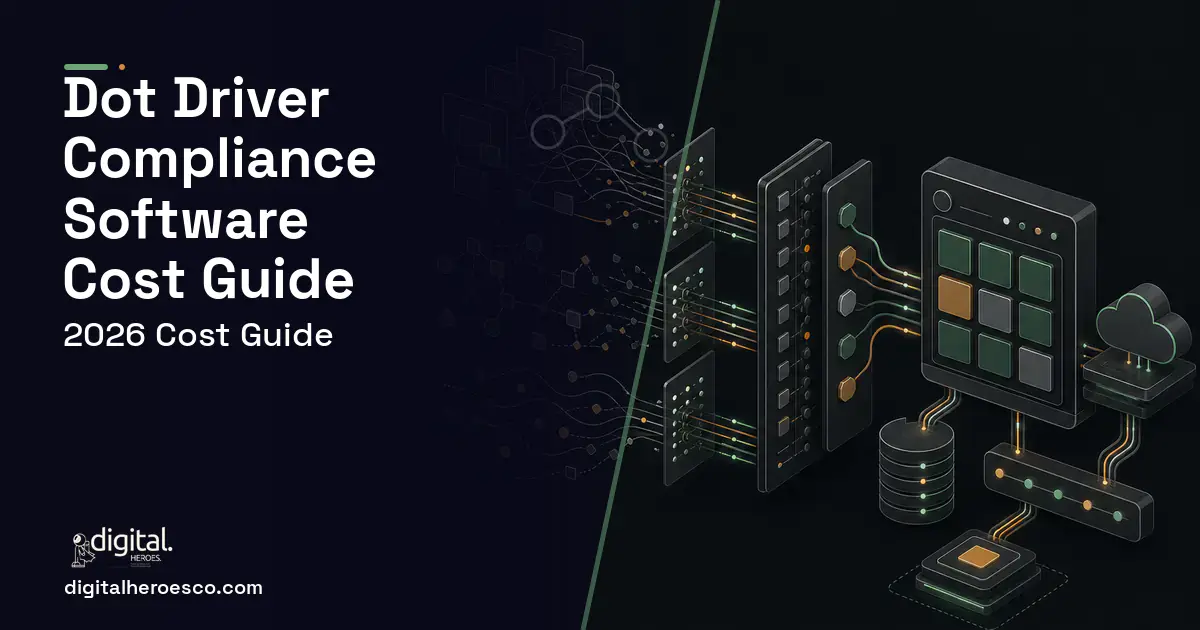 HR Software Development workflow illustration for DOT Driver Compliance Software Cost Guide.