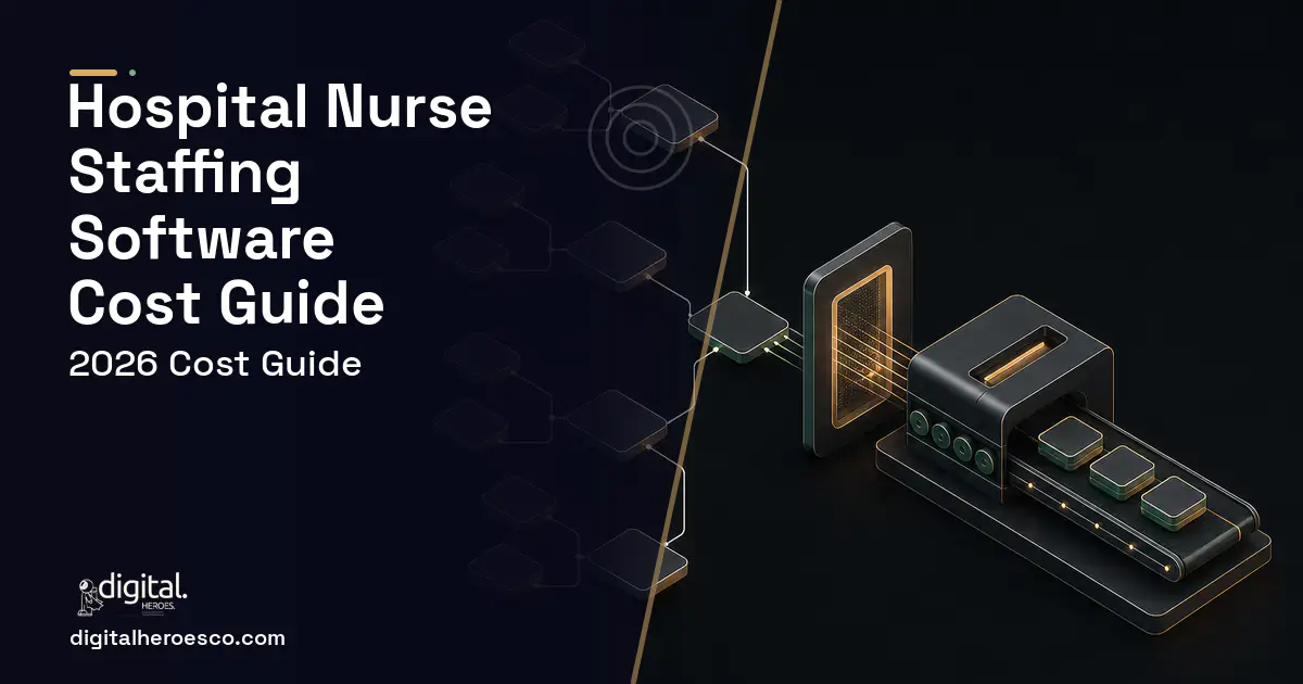 HR Software Development software overview illustration for Hospital Nurse Staffing Software Cost Guide.