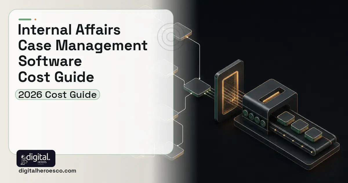 HR Software Development software overview illustration for Internal Affairs Case Management Software Cost Guide.