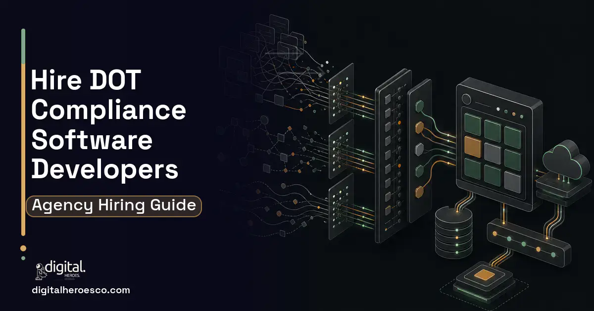 HR Software Development workflow illustration for How to Hire a DOT Driver Compliance Software Development Company.