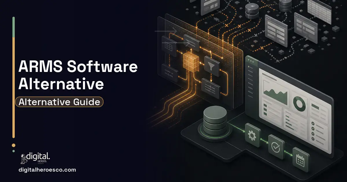 Internal Tools Development workflow illustration for Arms Software Alternative.