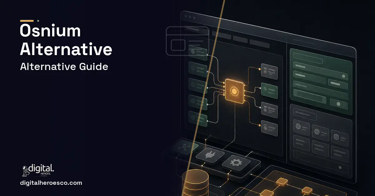 Internal Tools Development product interface illustration for Osnium Alternative.