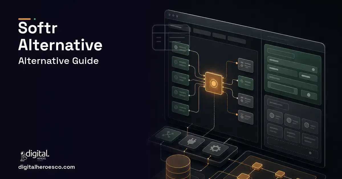 Internal Tools Development product interface illustration for Softr Alternative.