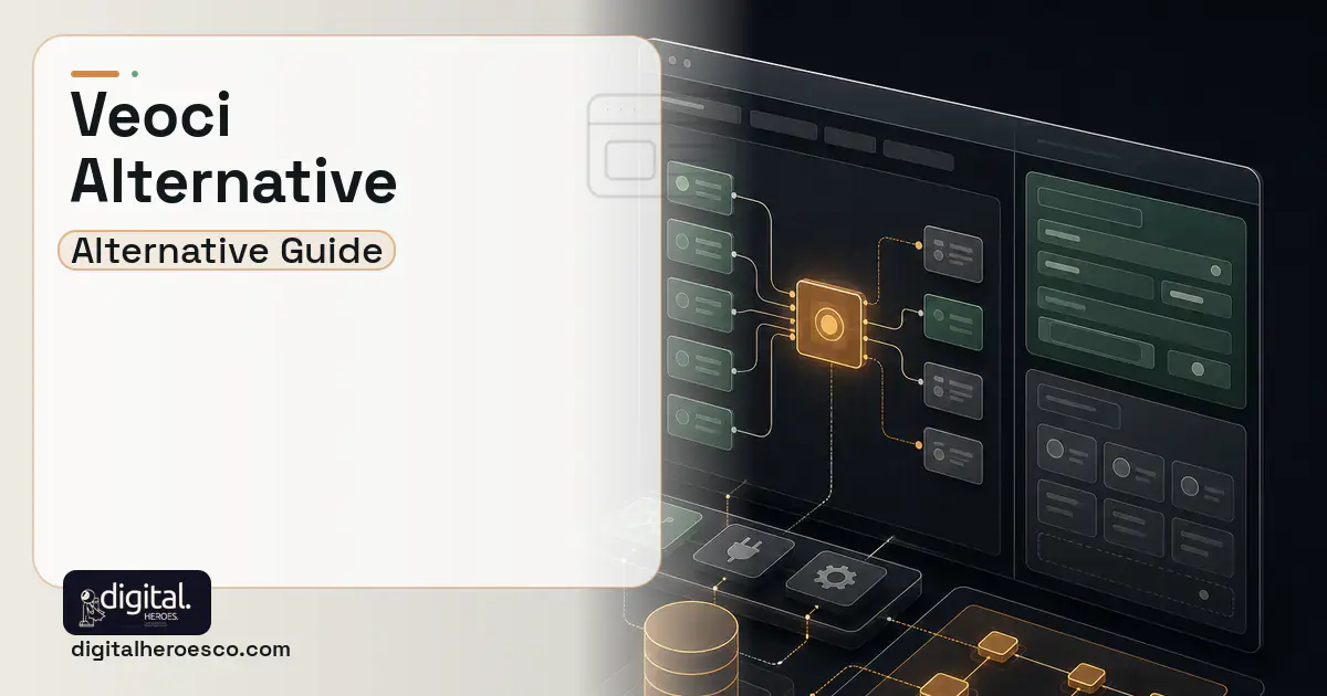 Internal Tools Development product interface illustration for Veoci Alternative.