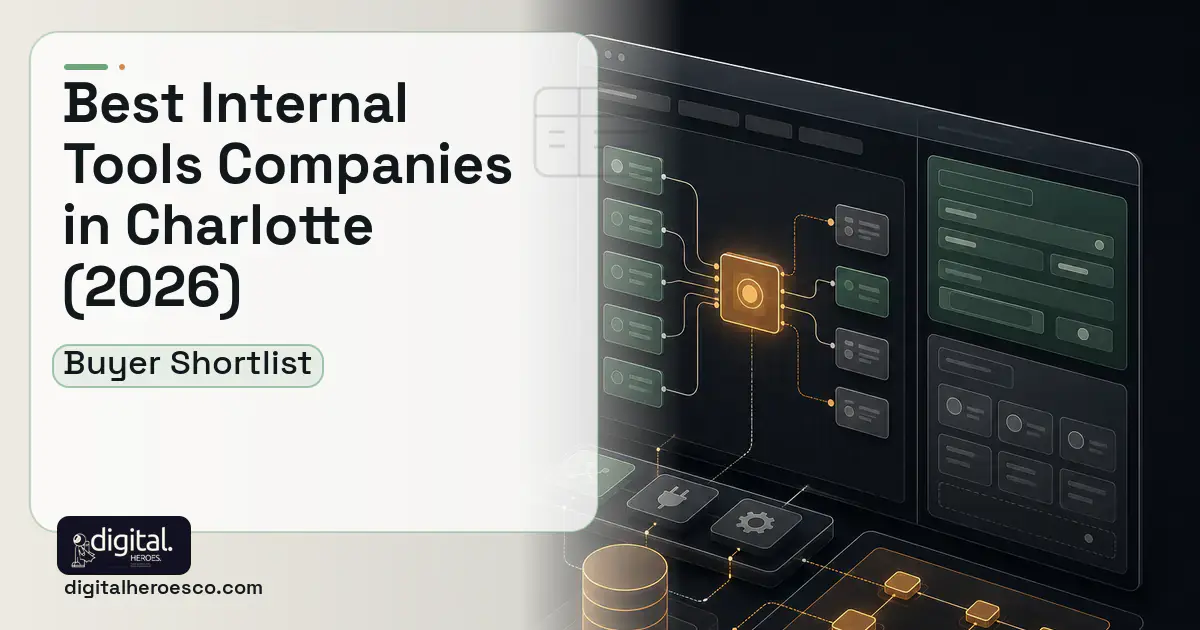 Internal Tools Development product interface illustration for Best Internal Tools Companies Charlotte NC.