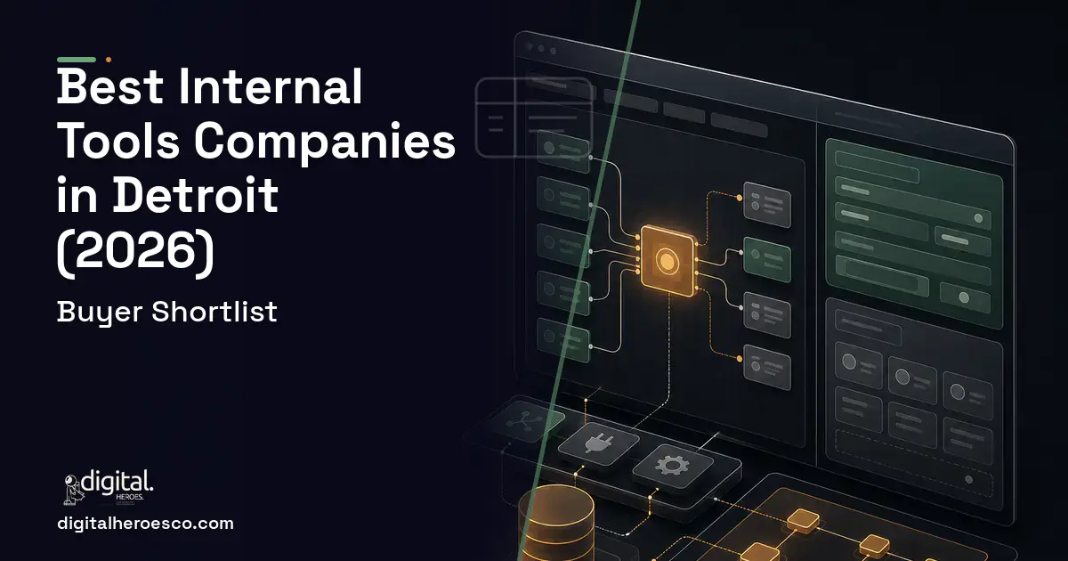 Internal Tools Development product interface illustration for Best Internal Tools Companies Detroit MI.